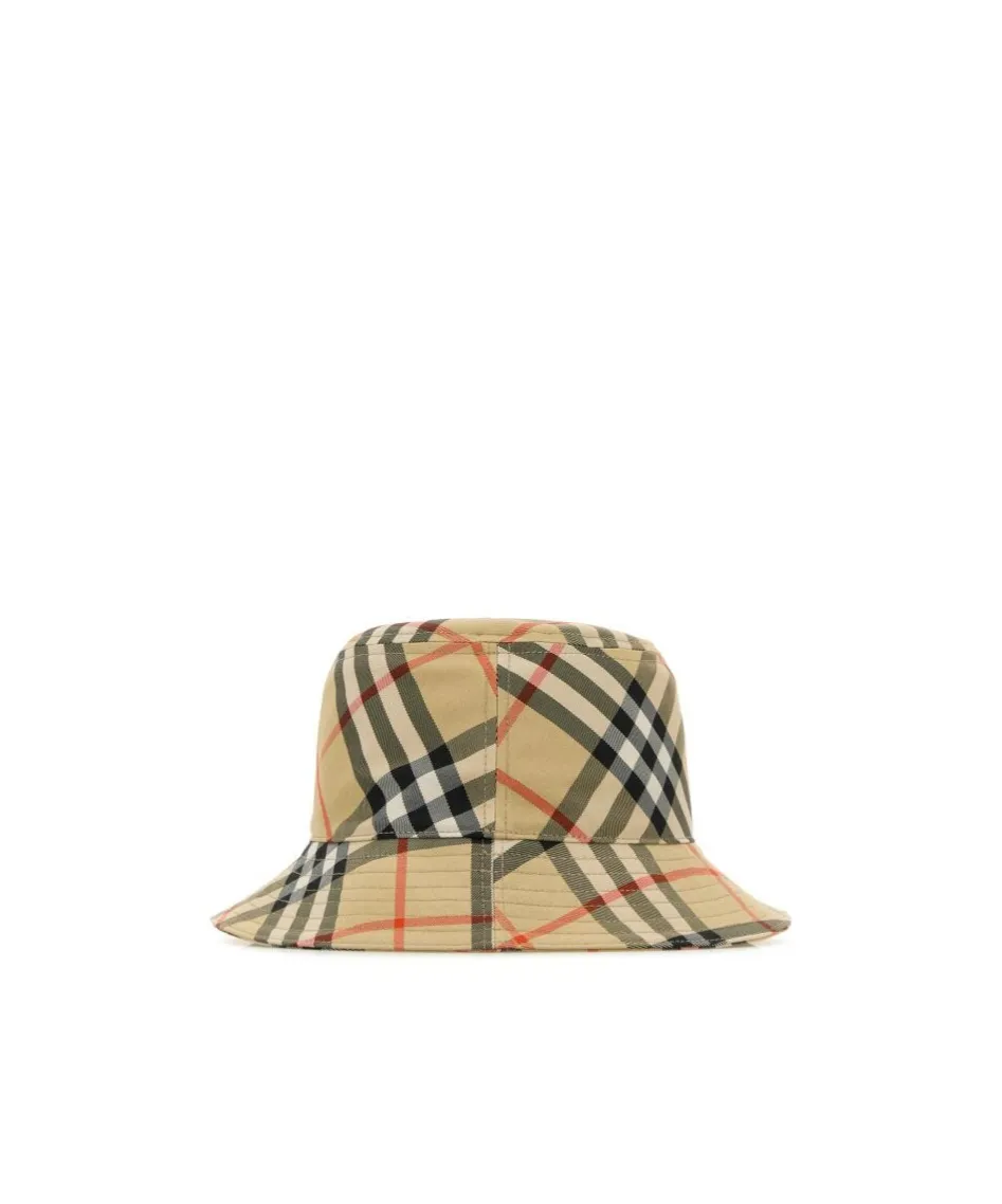 Checked Bucket Hat