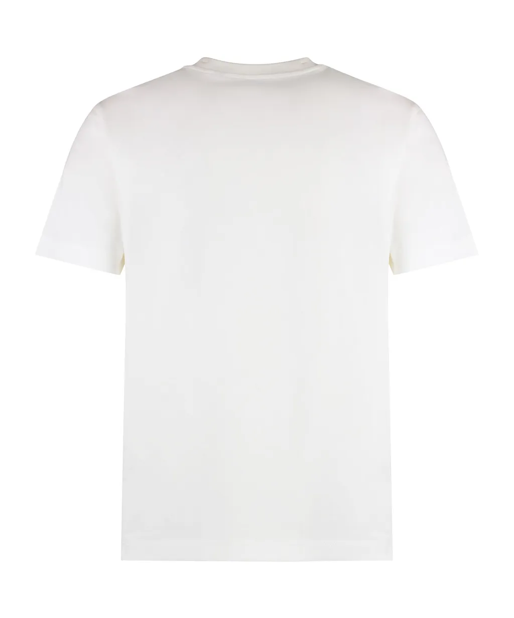 Logo Embroidered Crewneck T-Shirt