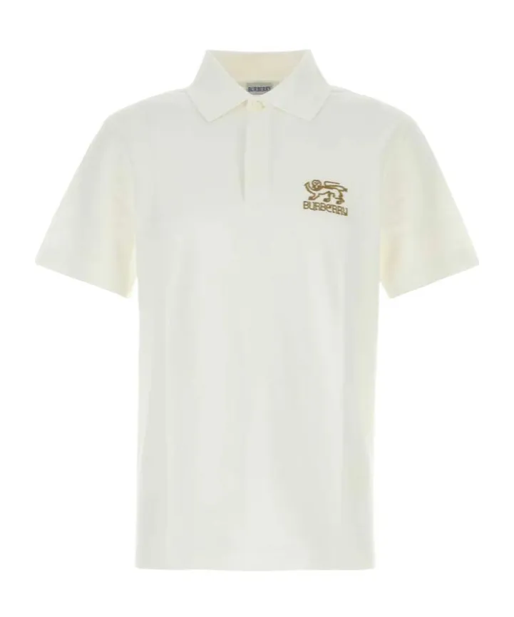 Logo Embroidered Polo Shirt