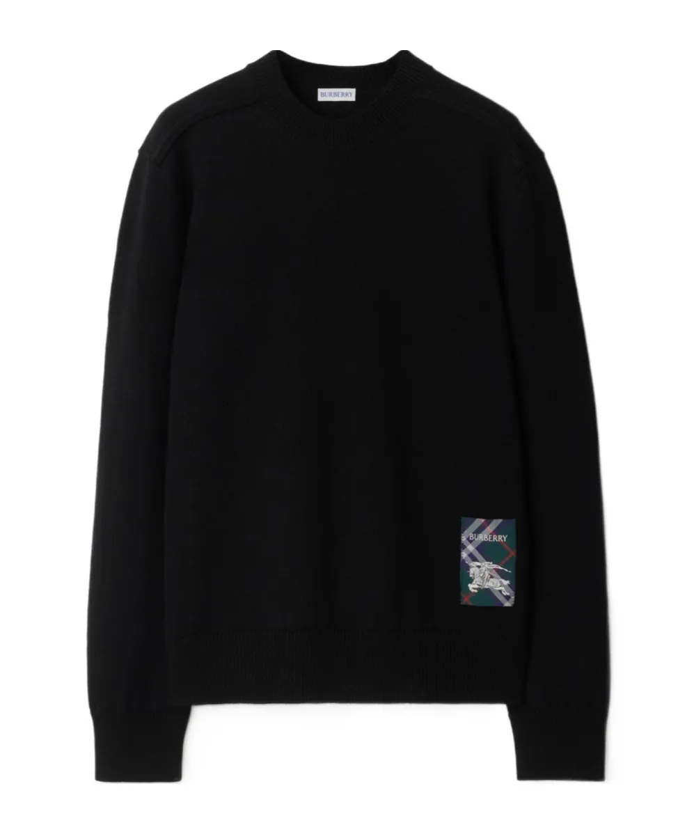 Logo Patch Knitted Jumper
