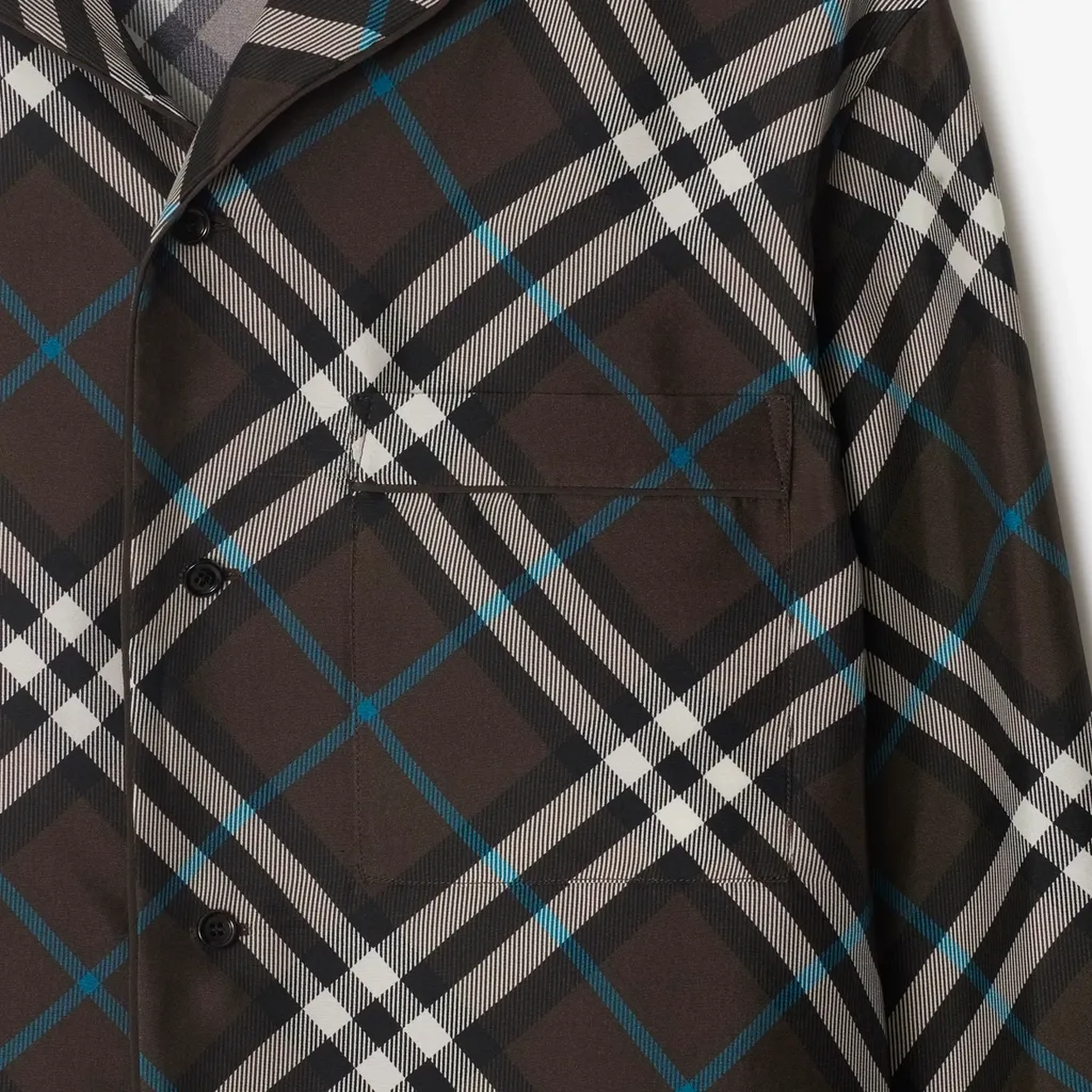 Vintage Check Long-Sleeved Shirt