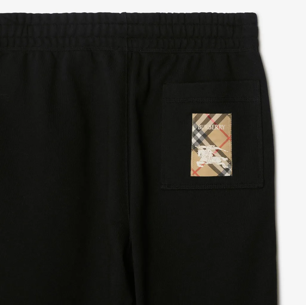 Check Printed Straight-Leg Track Pants