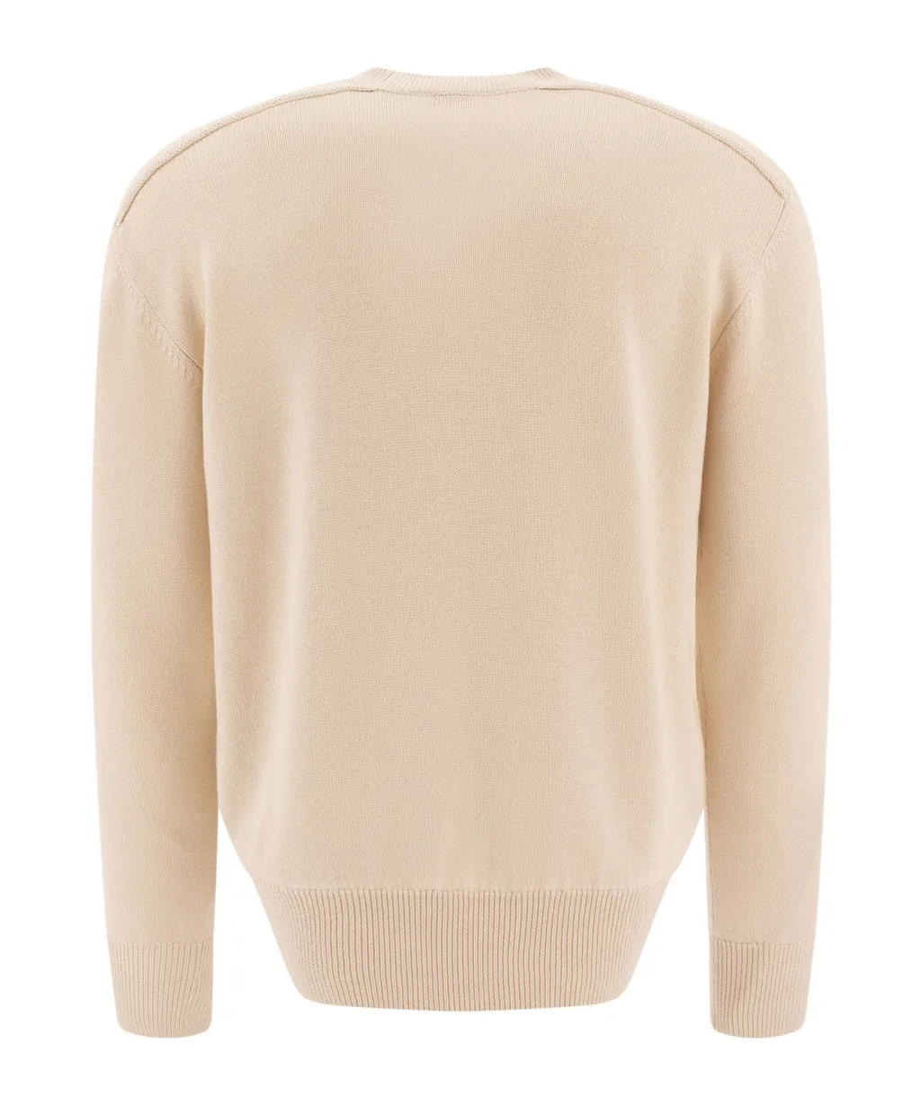 Logo Patch Knit Sweater