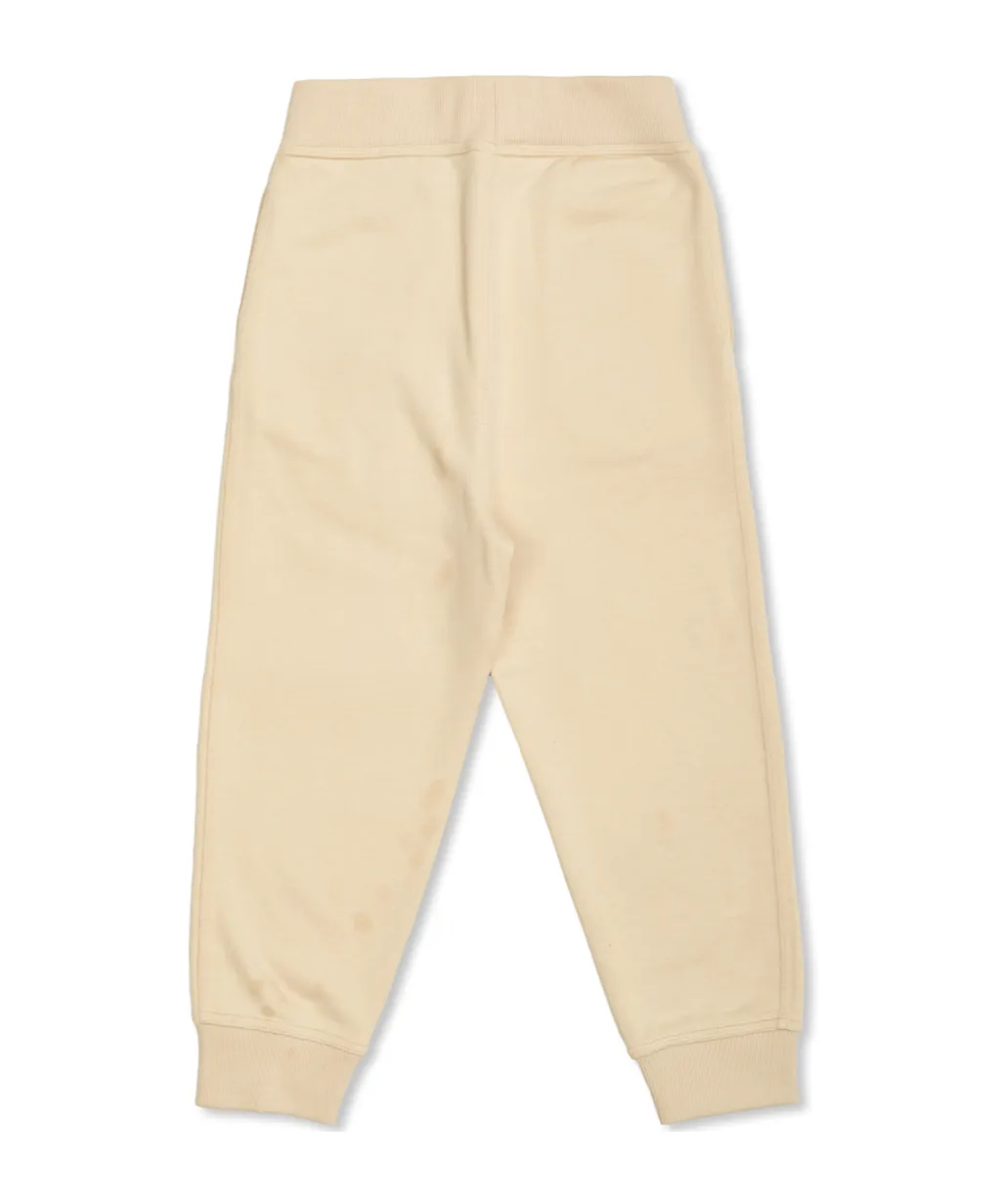 Logo-Patch Tapered Leg Pants