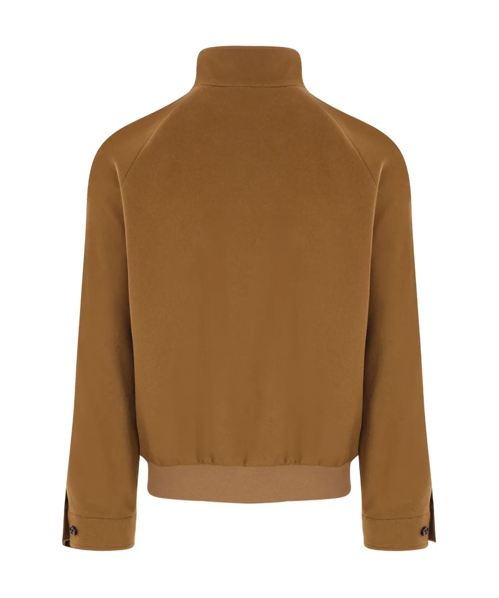 Zip-Up High Neck Jacket