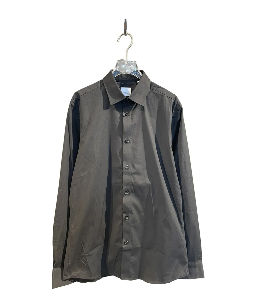 Slim Fit Stretch Cotton Shirt