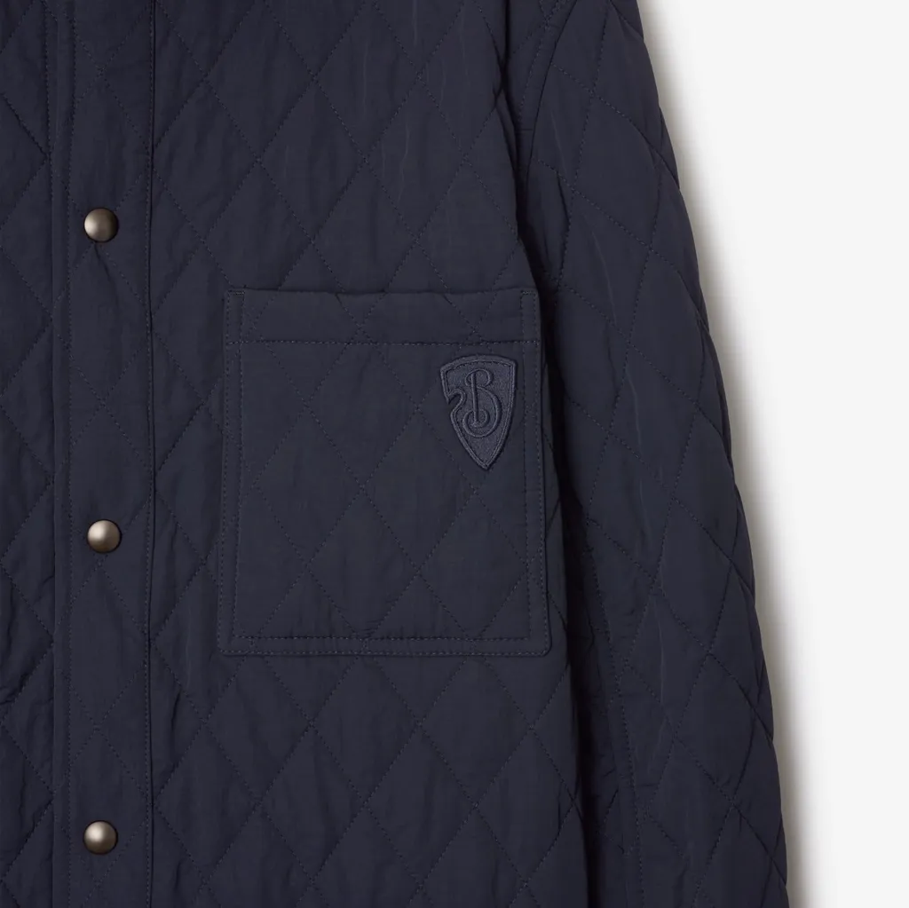 Reversible Quilted Nylon Overshirt