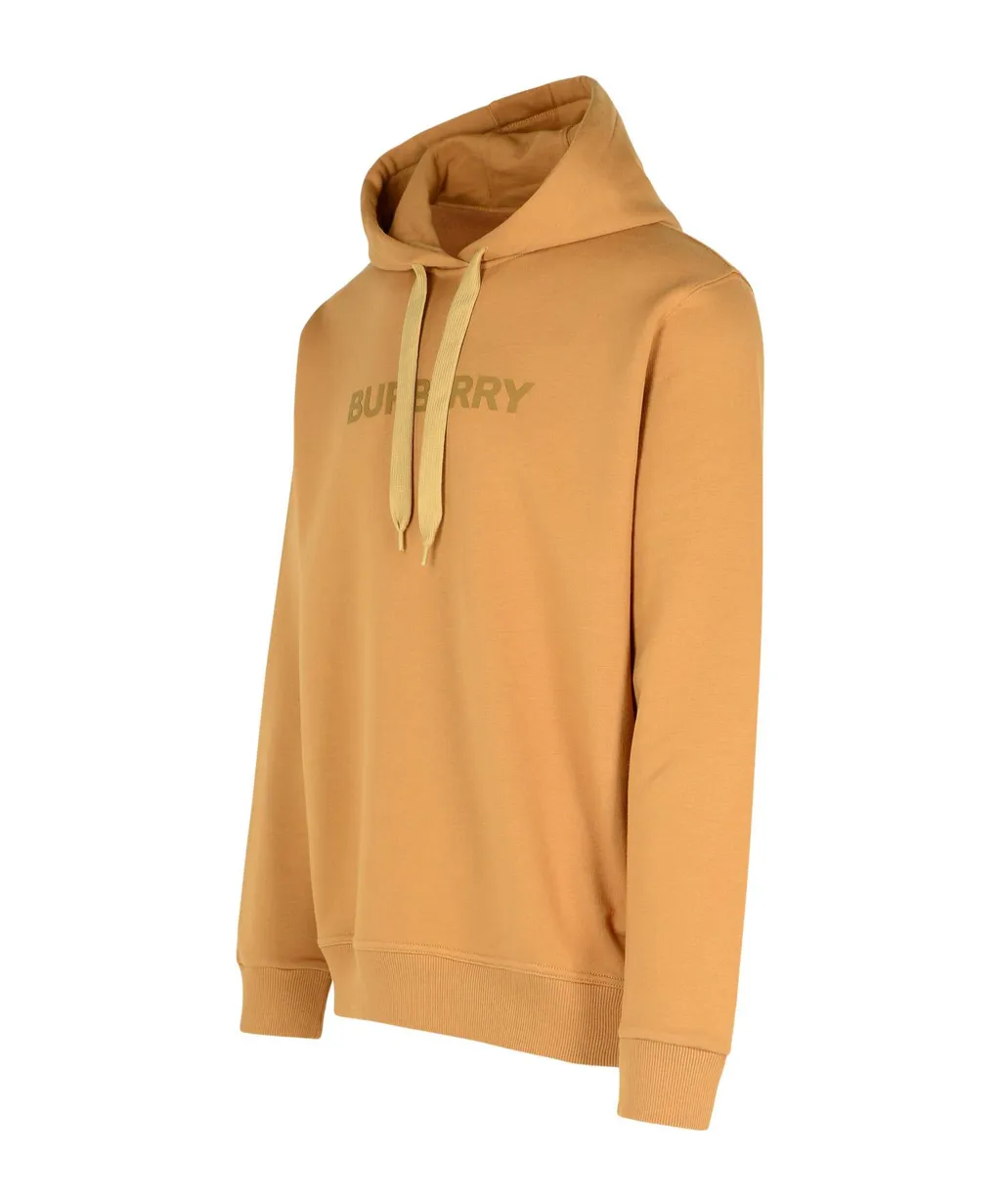 Logo Printed Drawstring Hoodie