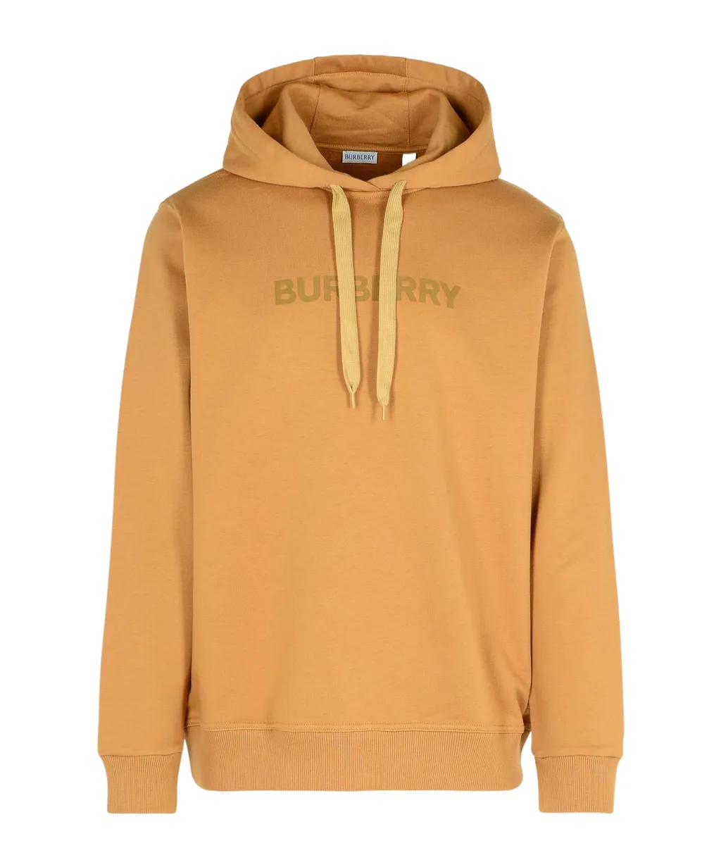 Logo Printed Drawstring Hoodie