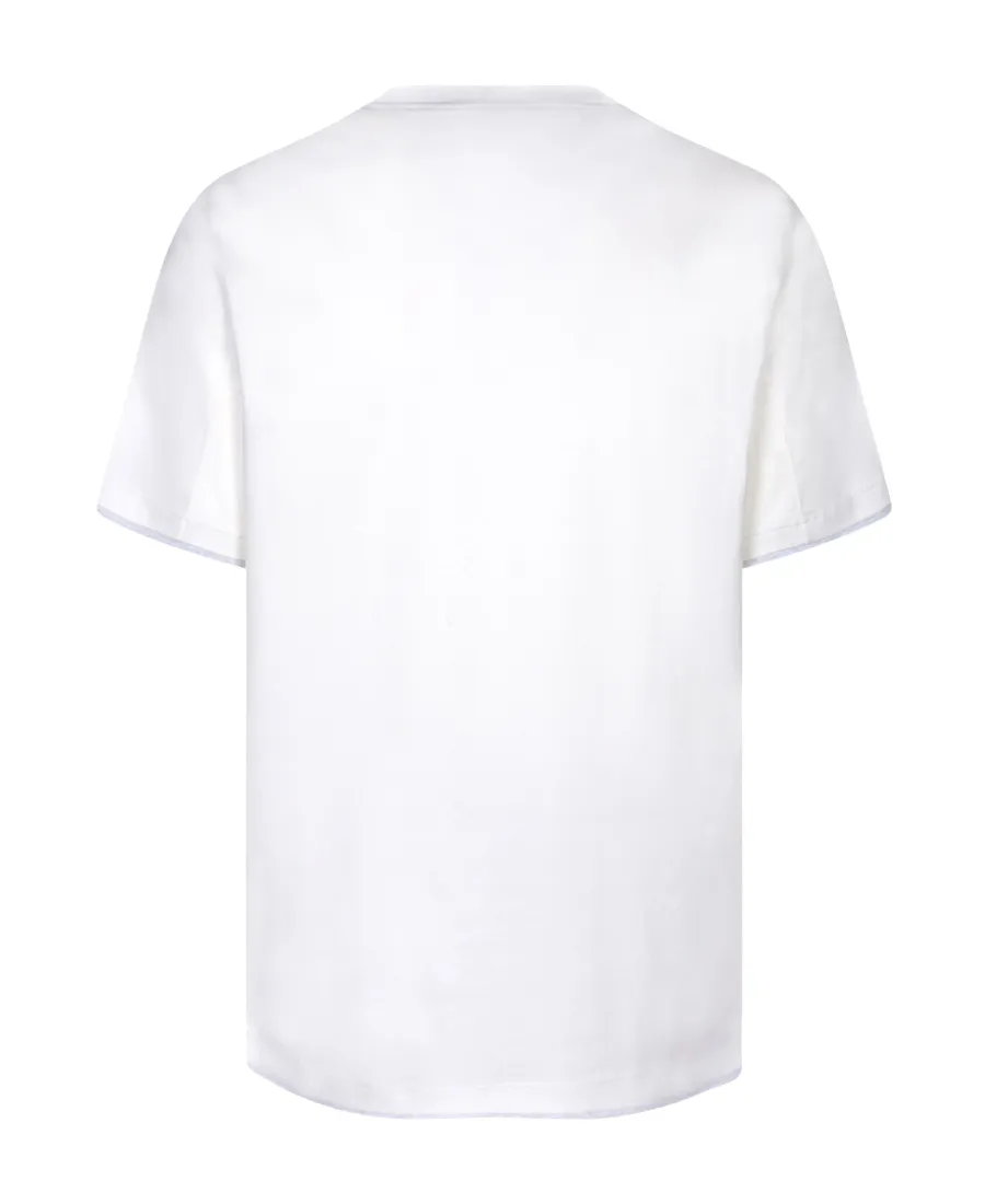 Layered-Effect Crewneck T-Shirt