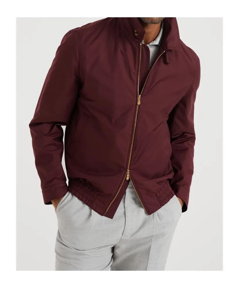 Zip-Fastening Windbreaker Jacket
