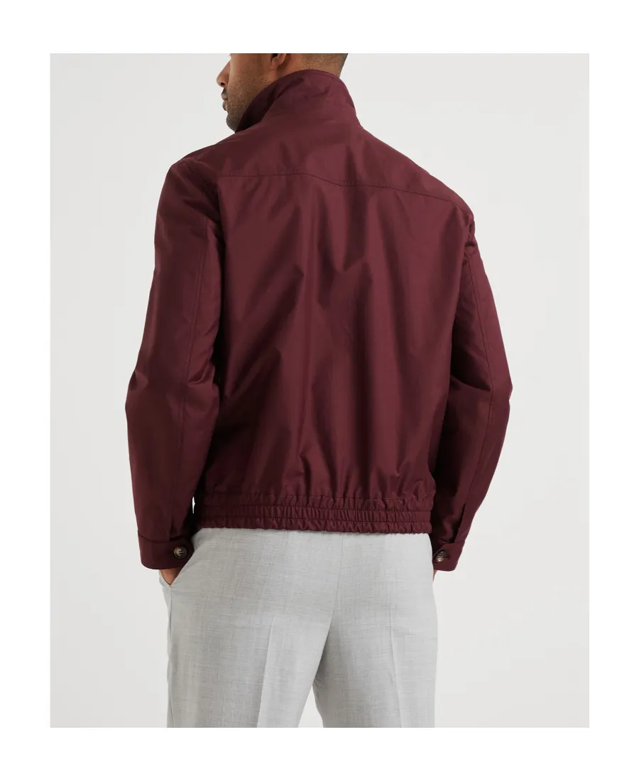 Zip-Fastening Windbreaker Jacket