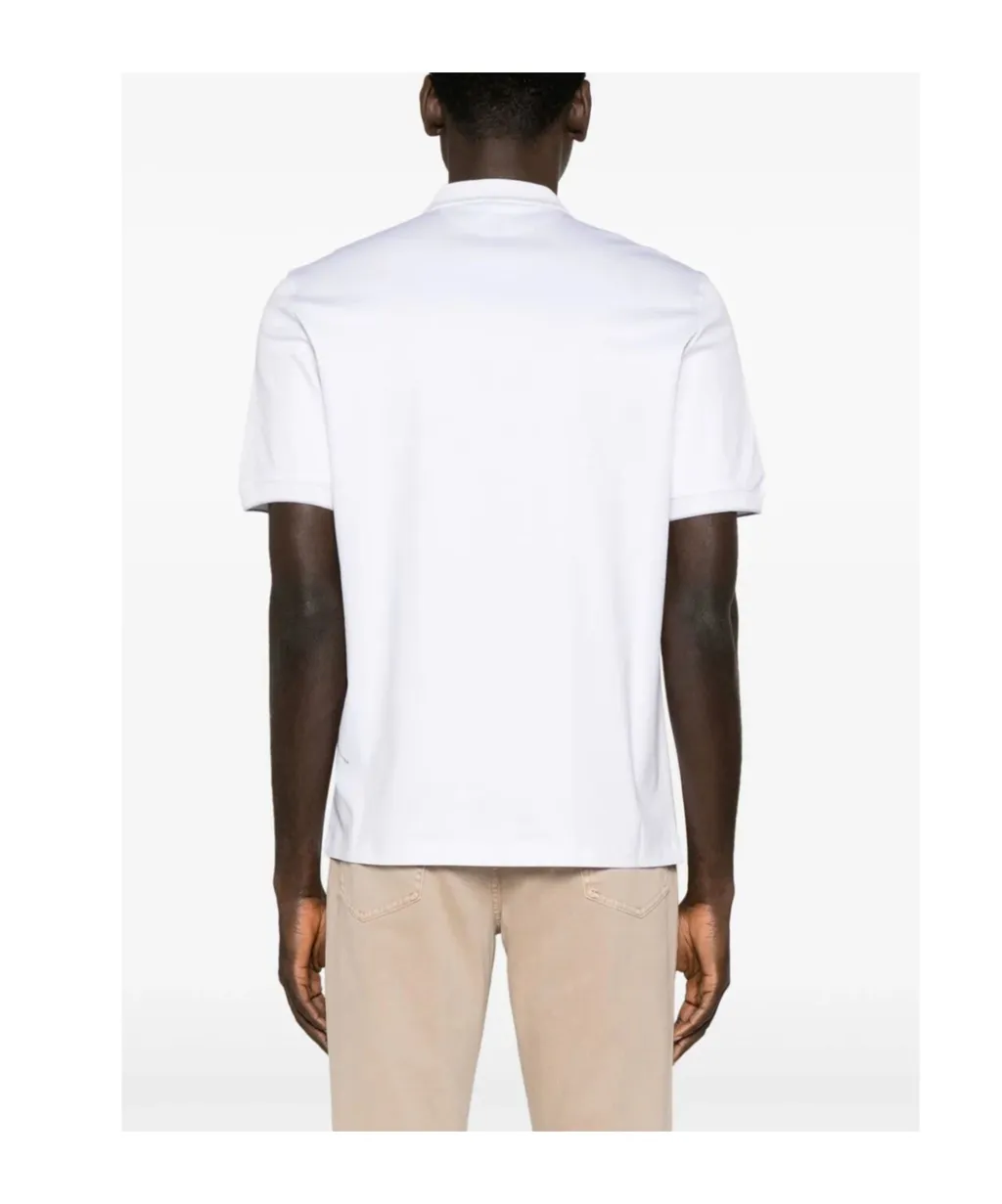 Logo-Embroidered Short-Sleeved Polo Shirt