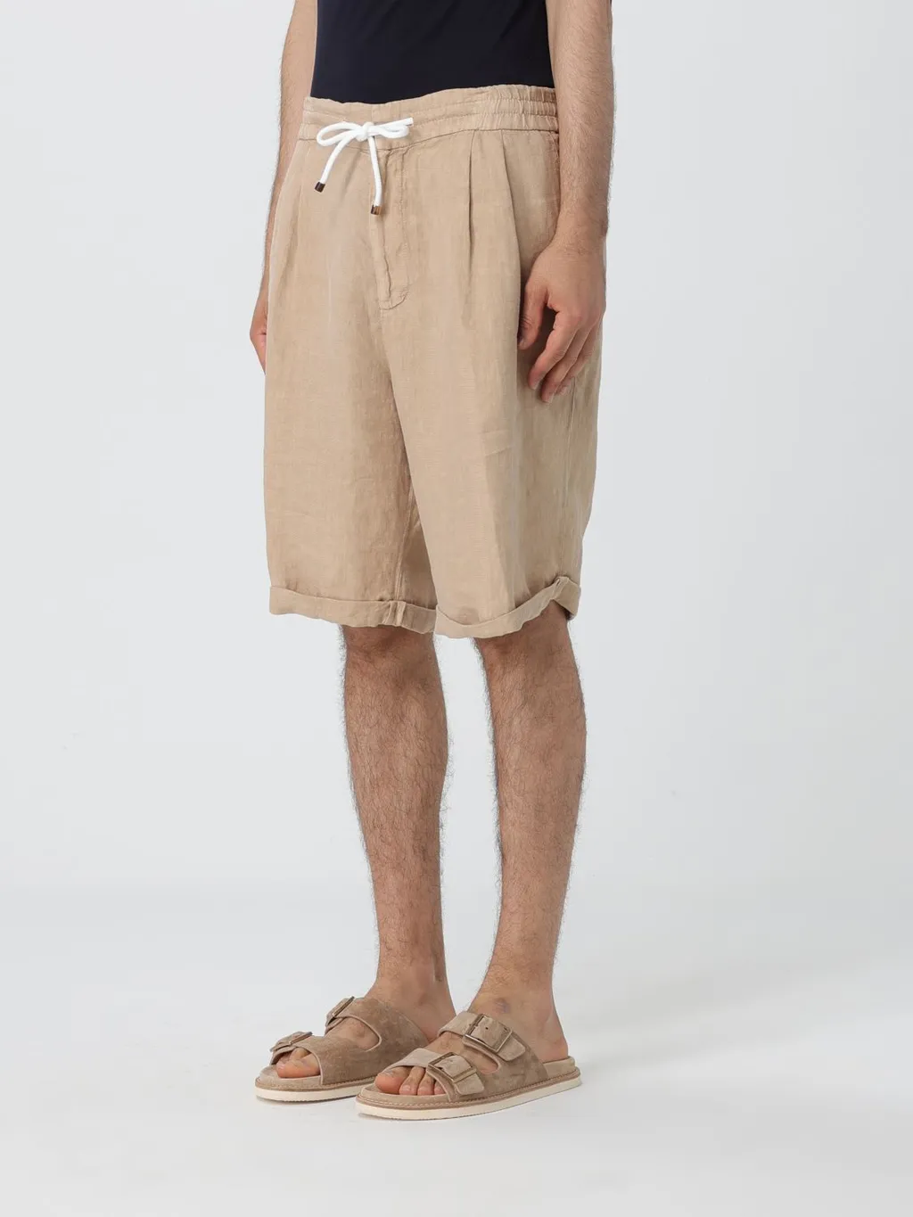 Elasticated Knee High Shorts