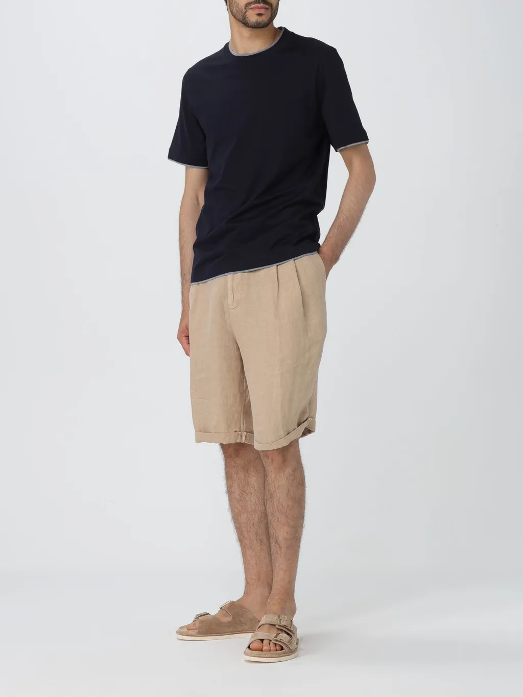 Elasticated Knee High Shorts