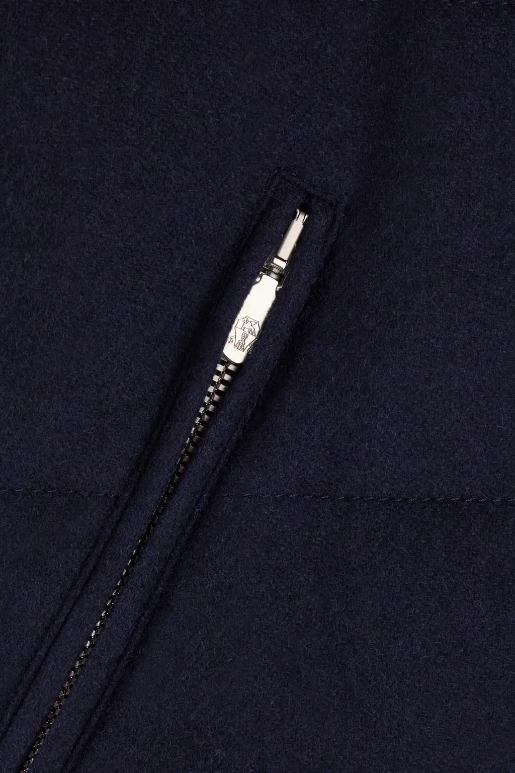 Straight Hem Padded Gilet