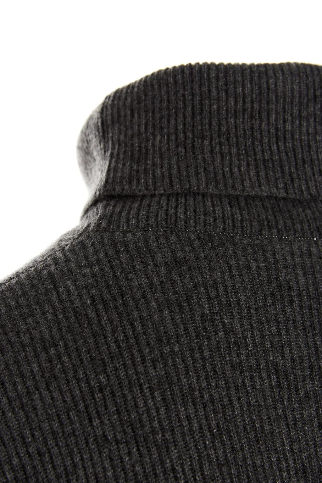 Turtleneck Ribbed-Knit Jumper