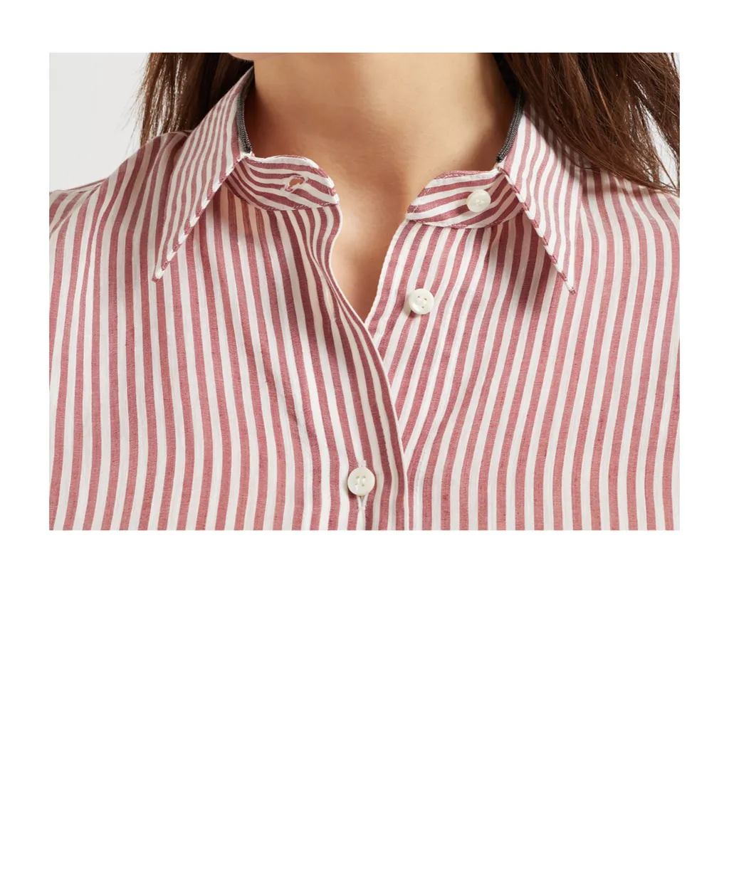 Striped Long-Sleeved Shirt