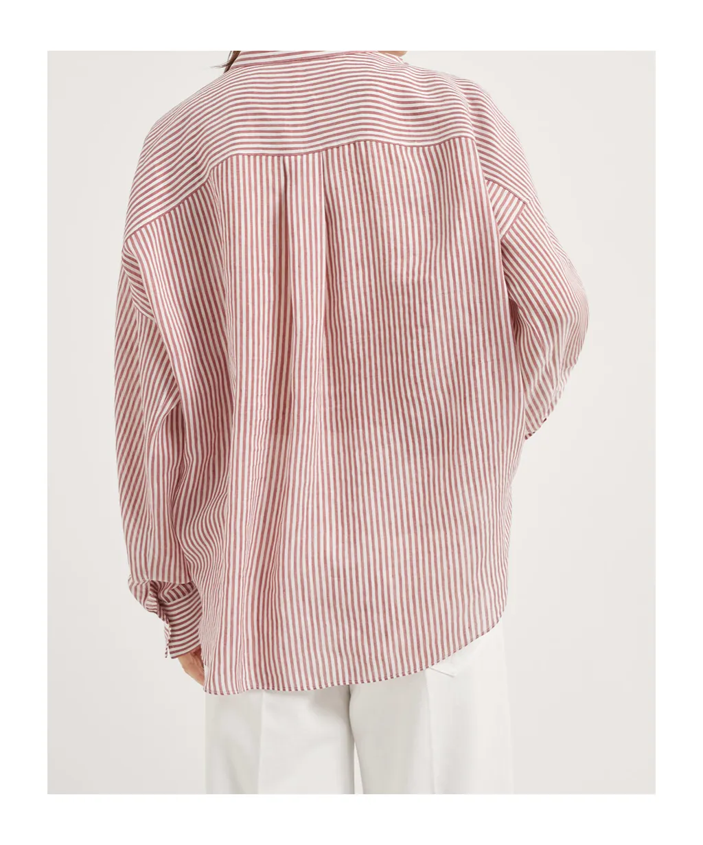 Striped Long-Sleeved Shirt