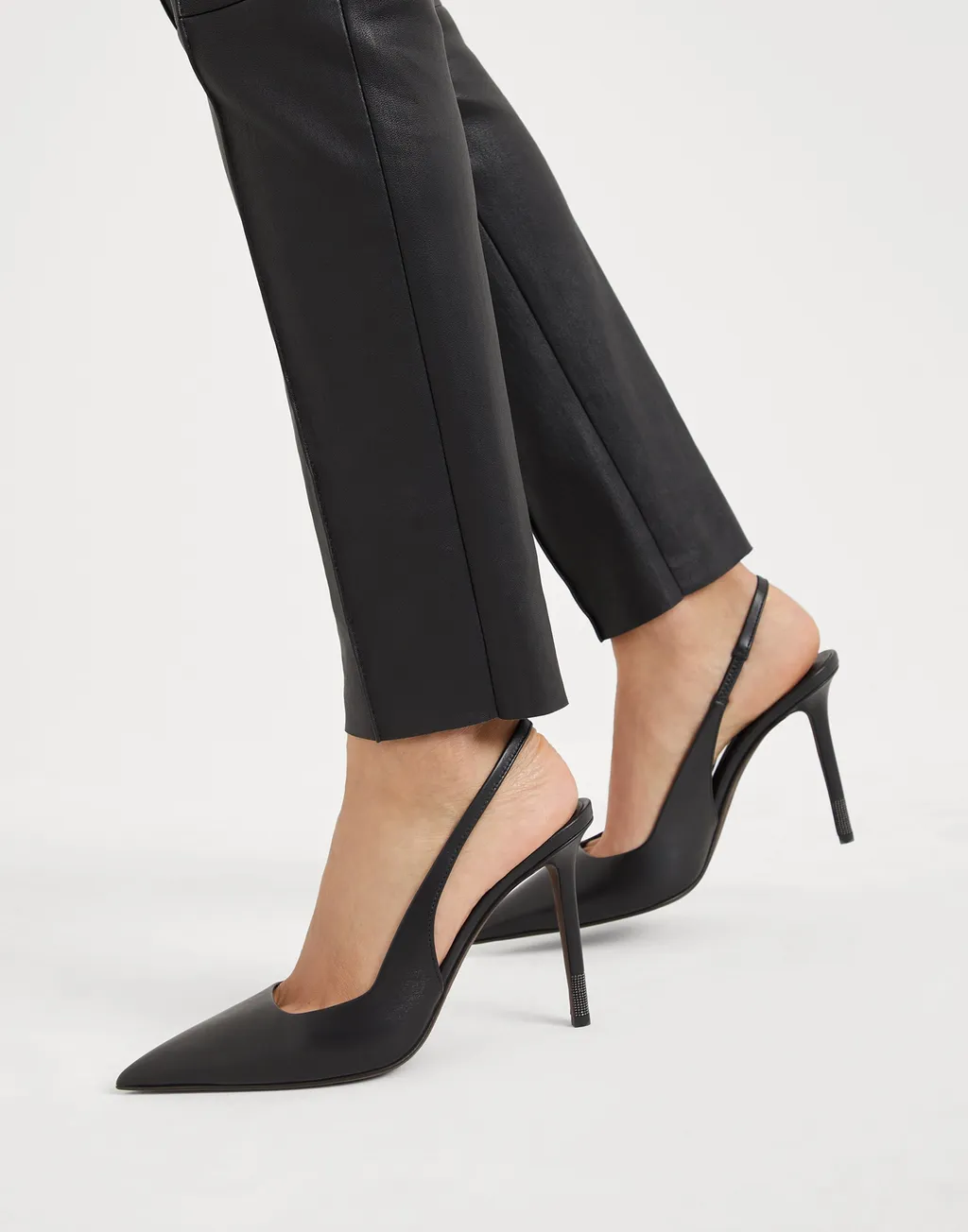 Monili Detail Slingbacks