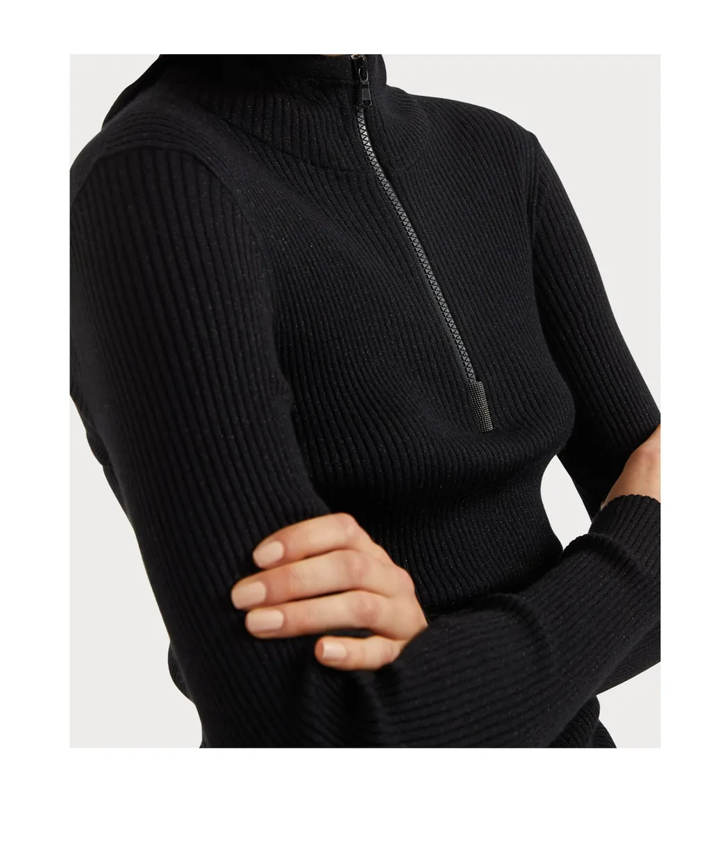 Ribbed Knit Sweater