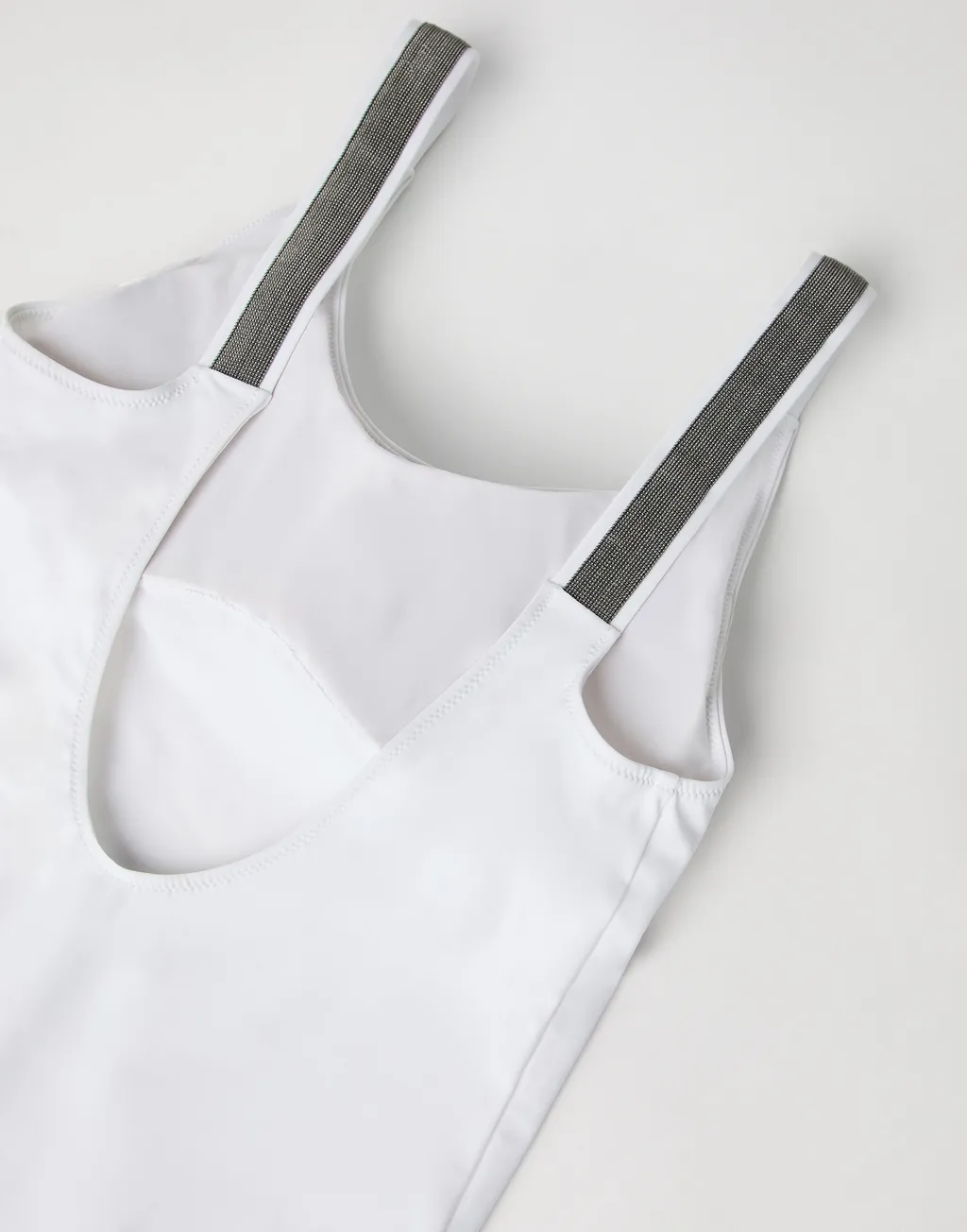 Sleeveless One-Piece Swimsuit