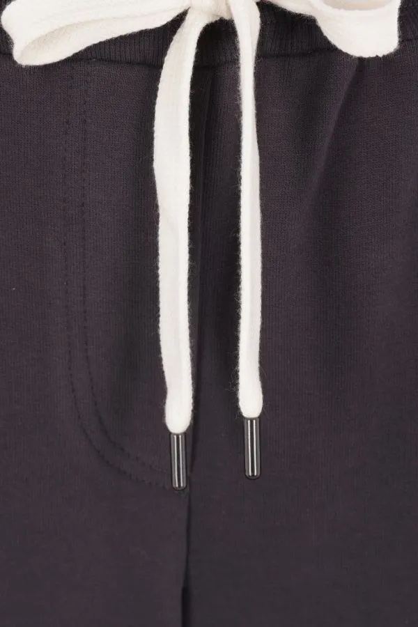 Drawstring Wide-Leg Trousers