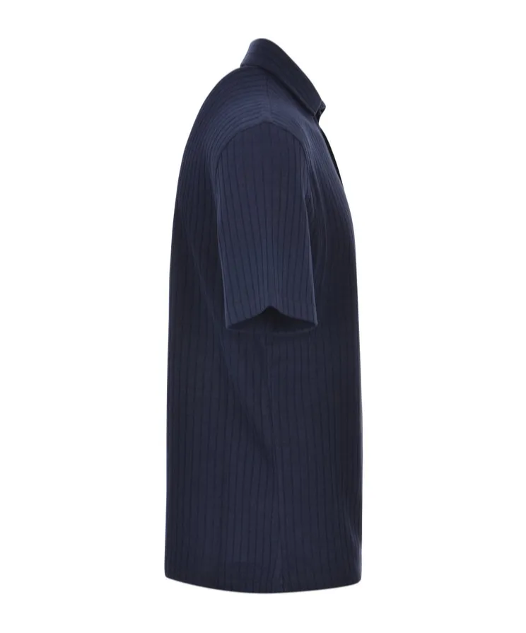 Lapel Short Sleeve Polo Shirt