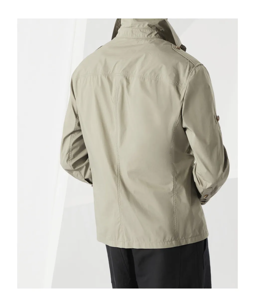 Multi-Pocket Buttoned Jacket