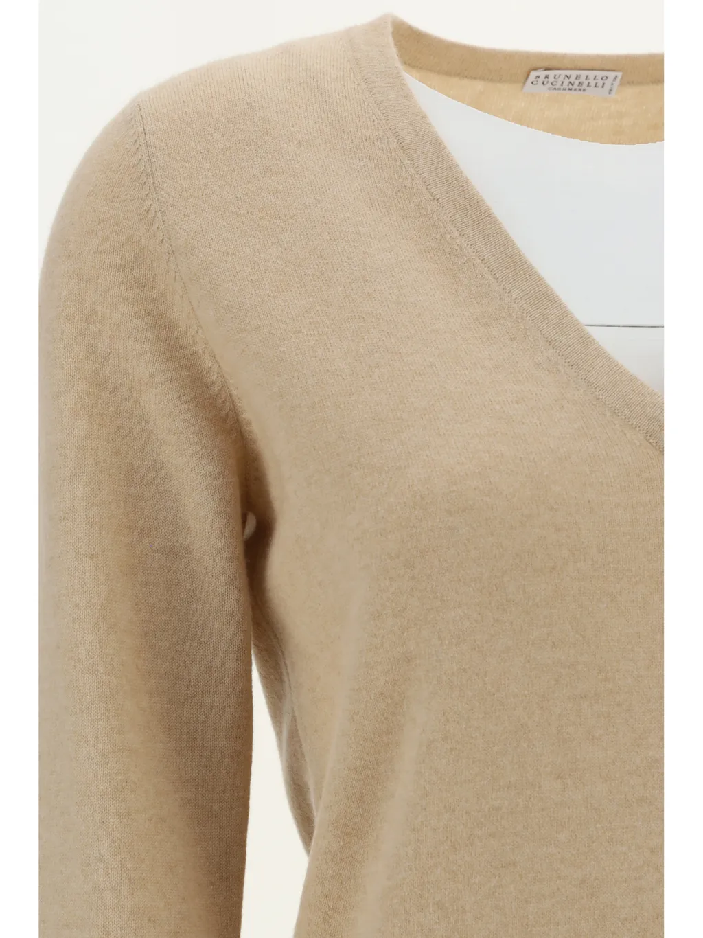 V-Neck Knitted Jumper