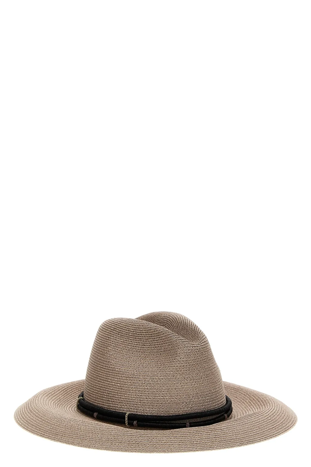Embellished Wide-Brim Fedora