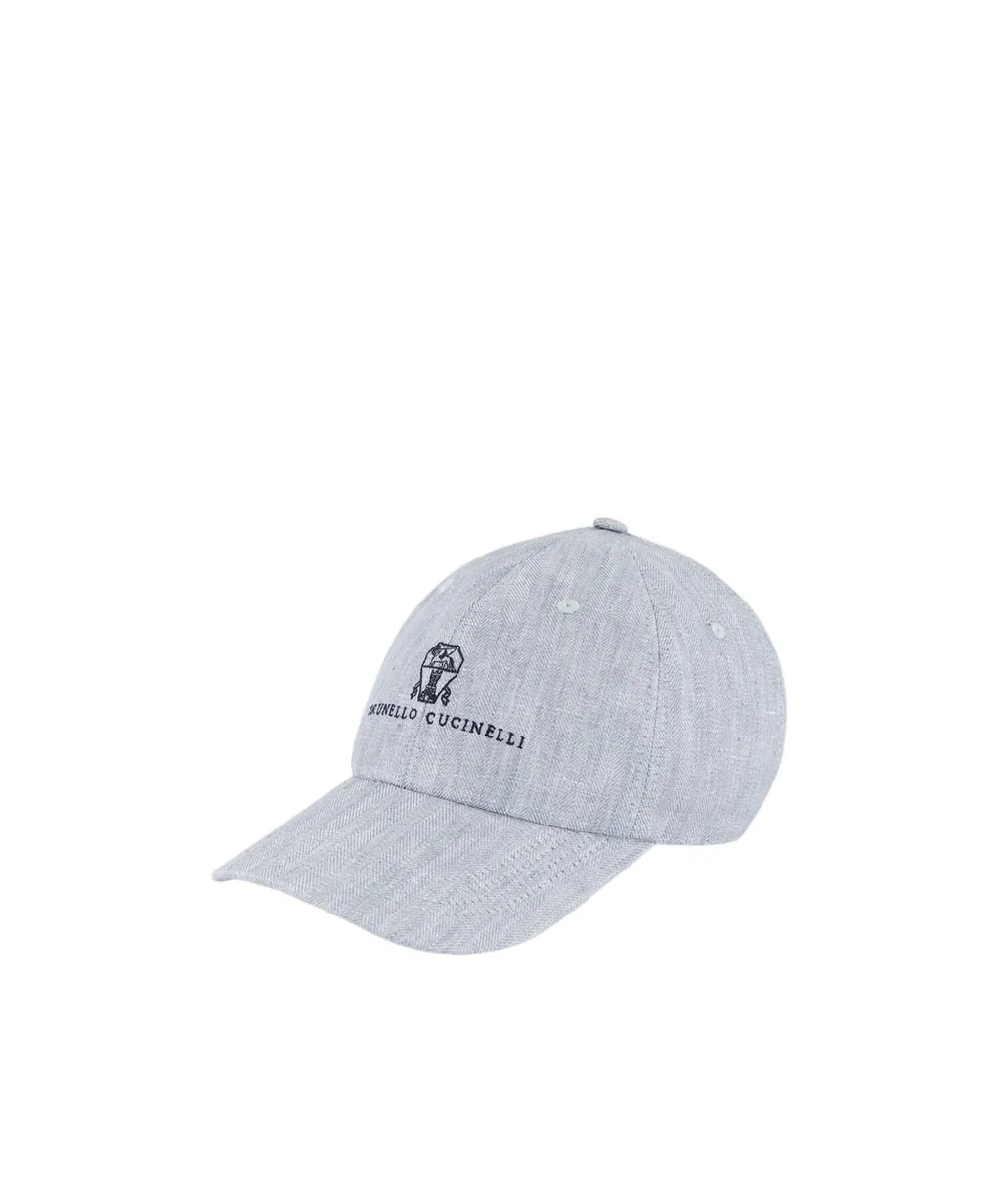 Logo-Embroidered Cap
