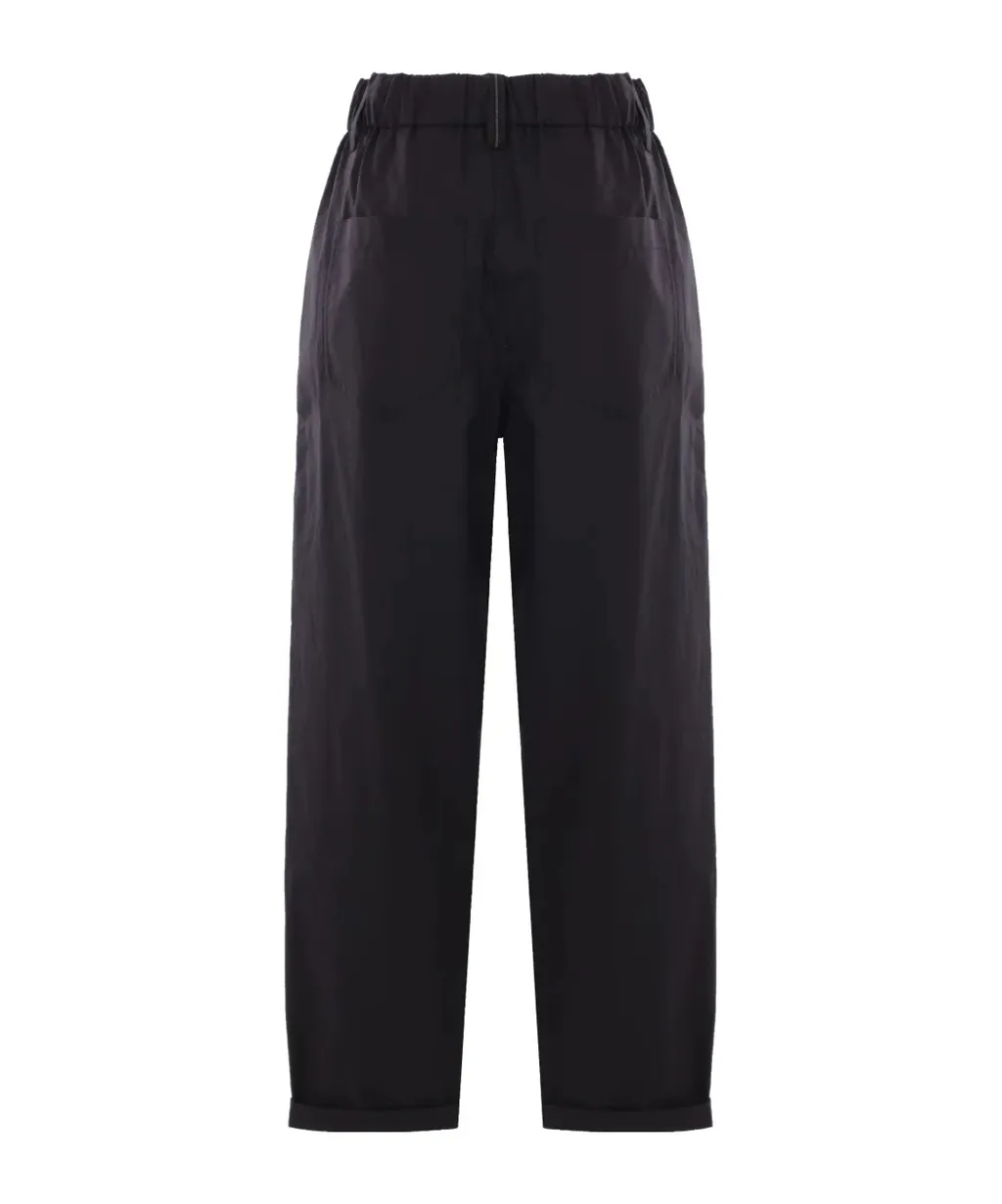Lightweight Poplin Five-Pocket Track Trousers