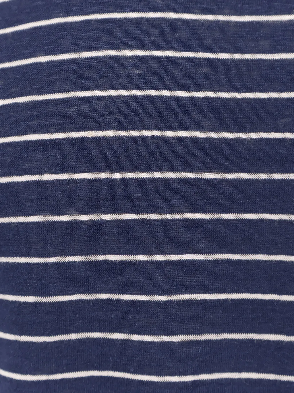 Striped Stretch Jersey Crew Neck T-Shirt