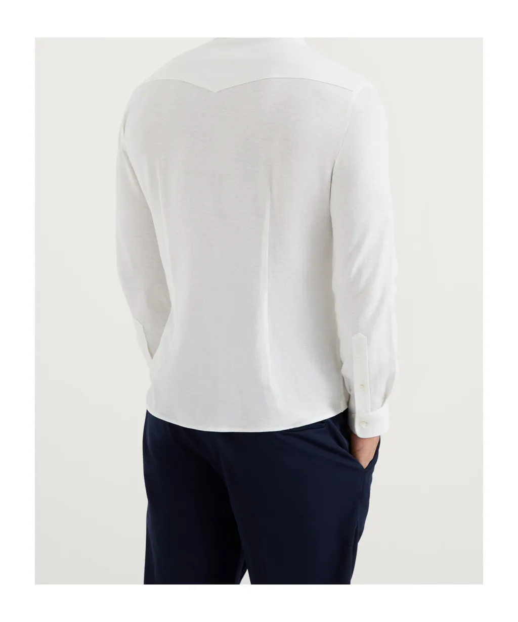 Flap Pocket Long-Sleeved Shirt