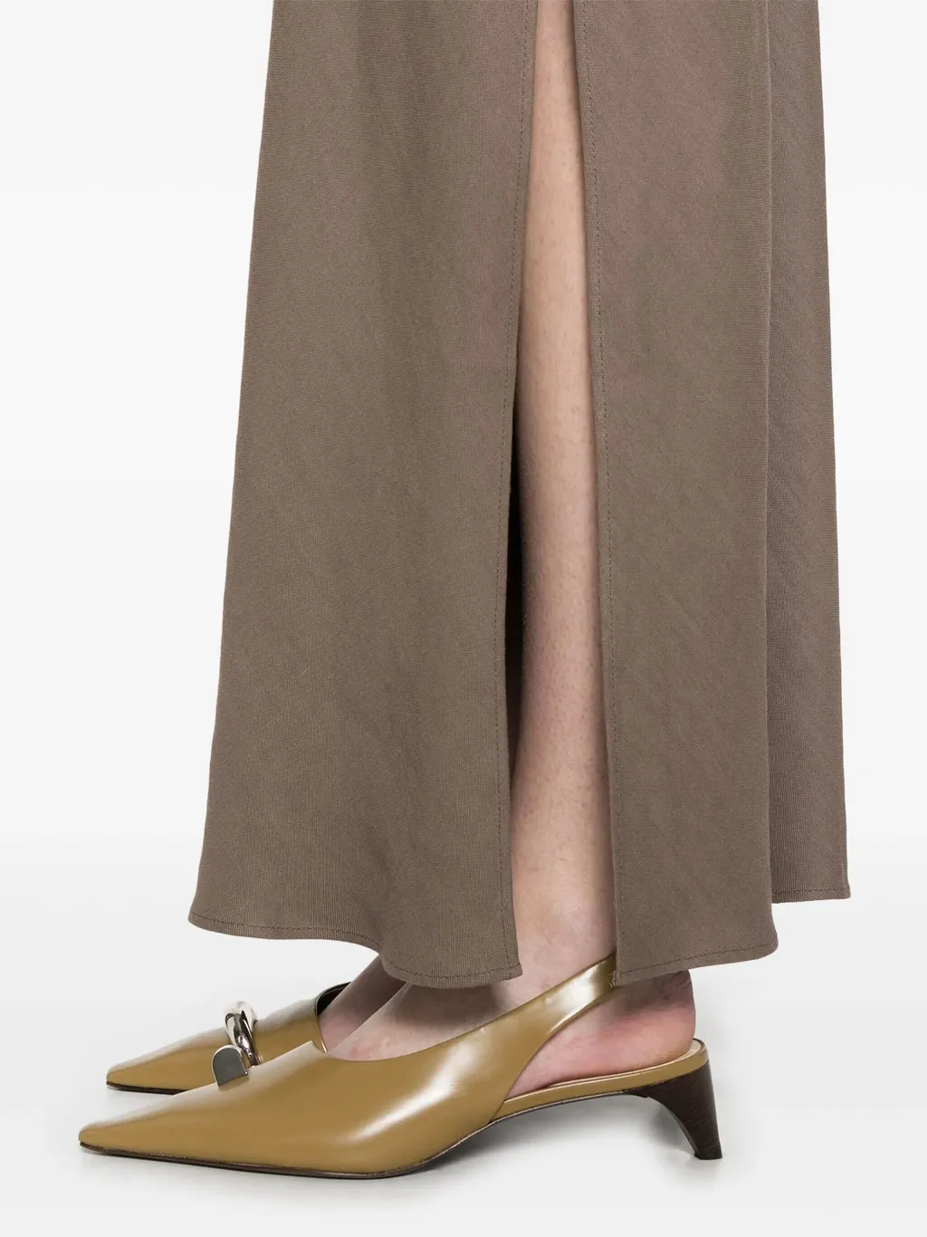 Side-Slits Maxi Skirt