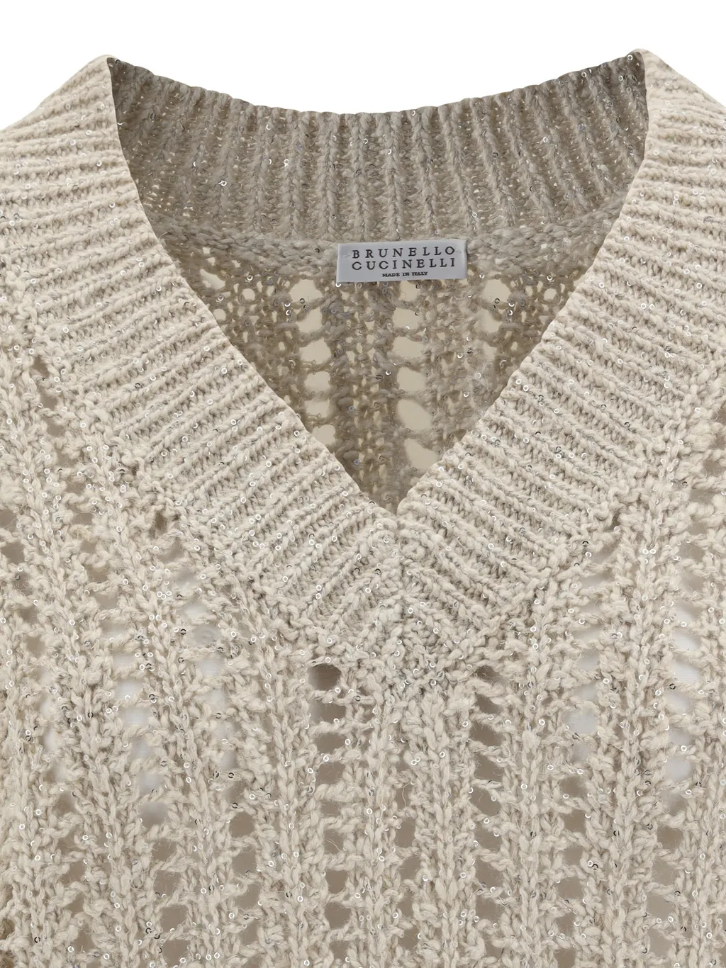 V-Neck Drop Shoulder Jumper