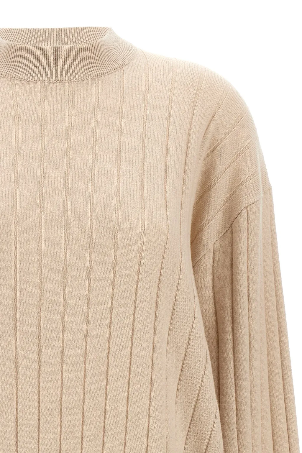 Crewneck Ribbed Sweater