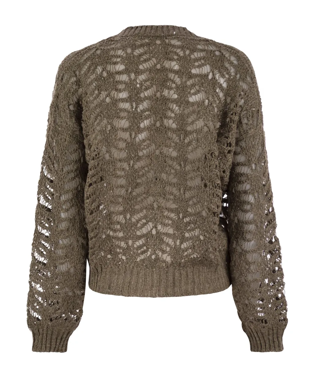 V-Neck Buttoned Cardigan