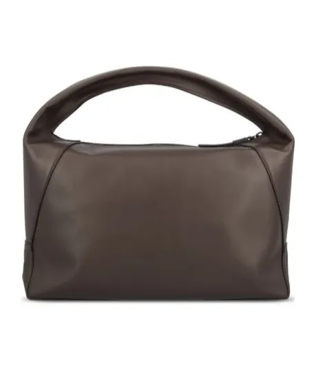 Logo-Printed Zipped Tote Bag