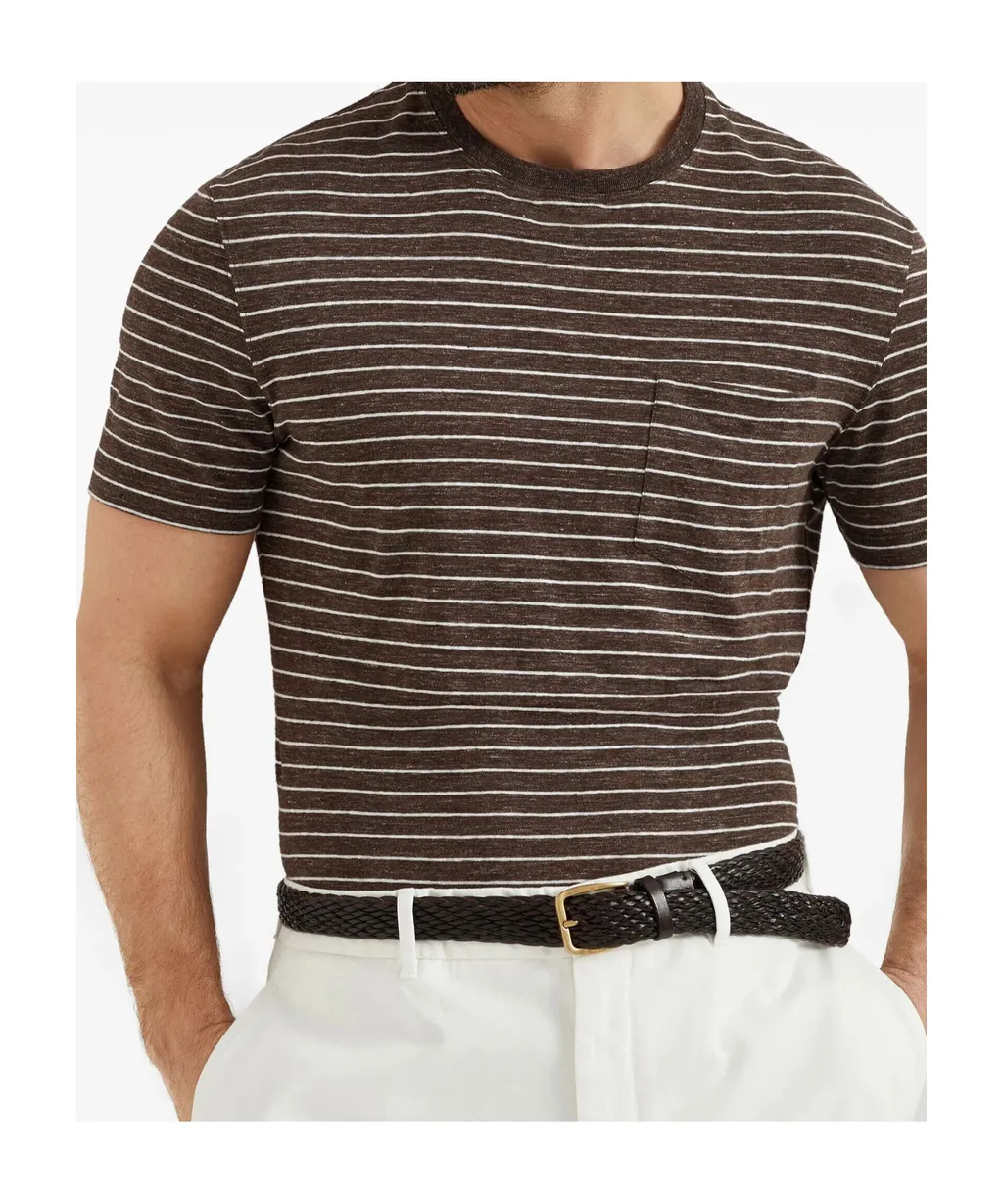 Striped Crewneck T-Shirt