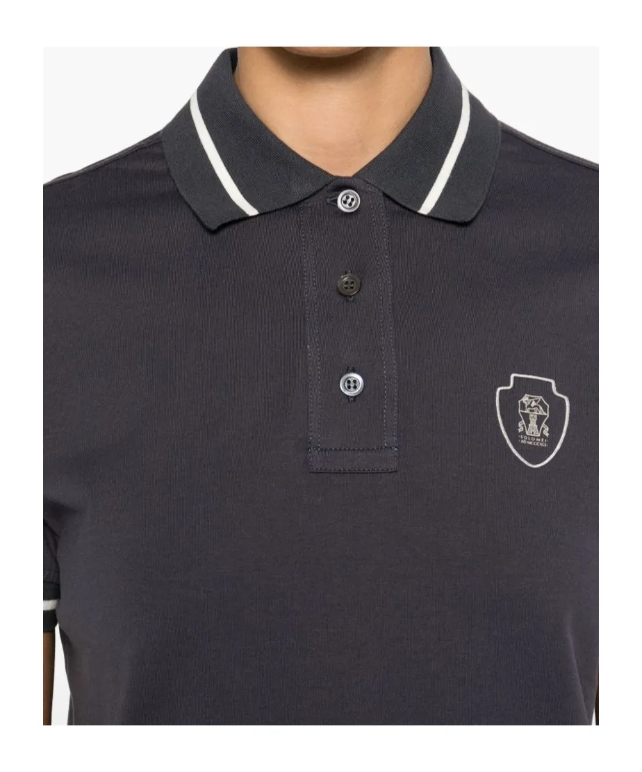 Logo-Appliqué Polo Shirt