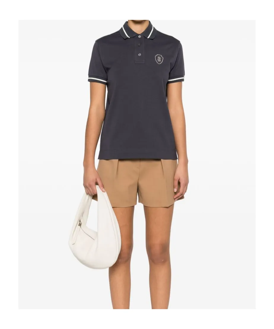 Logo-Appliqué Polo Shirt