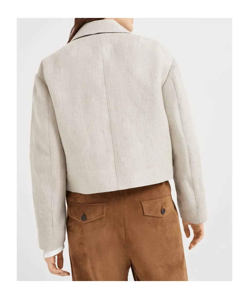 Embellished Outerwear Blazer