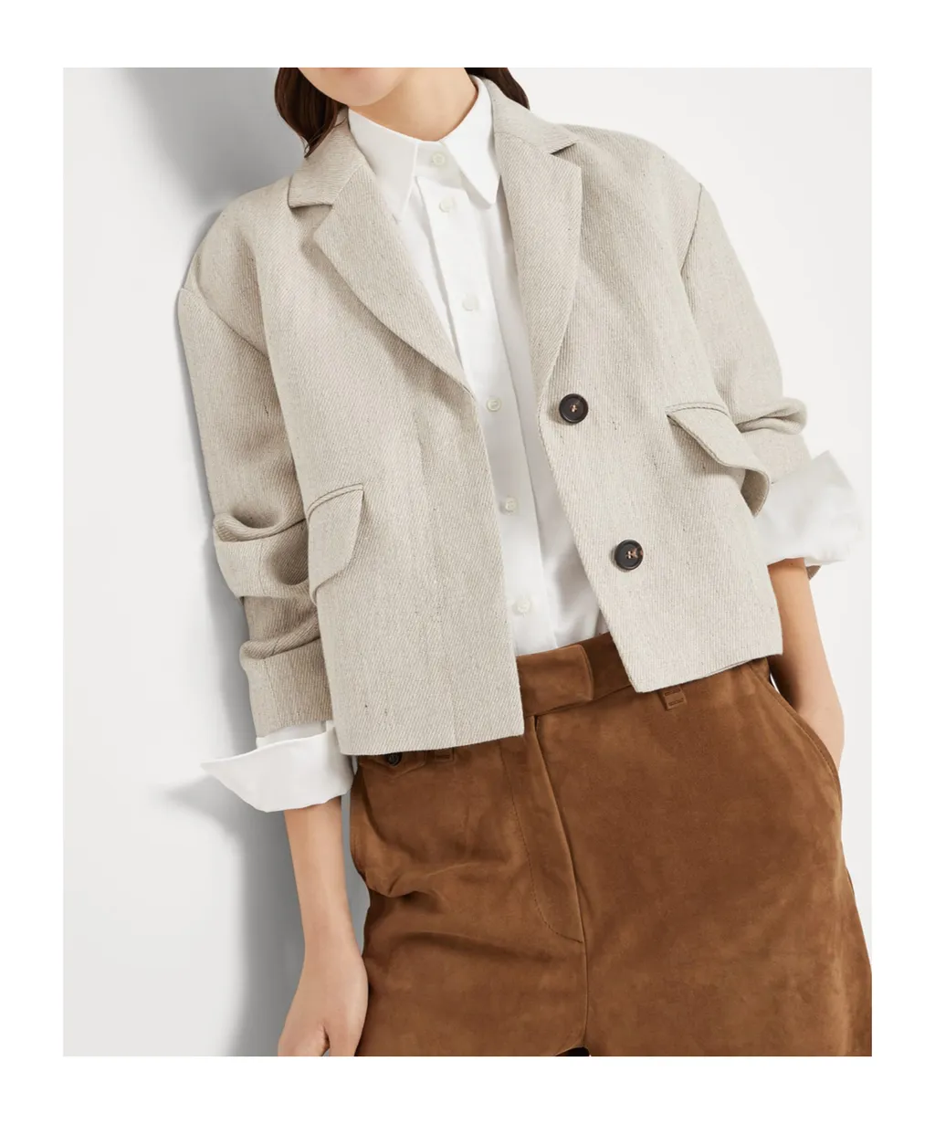 Embellished Outerwear Blazer