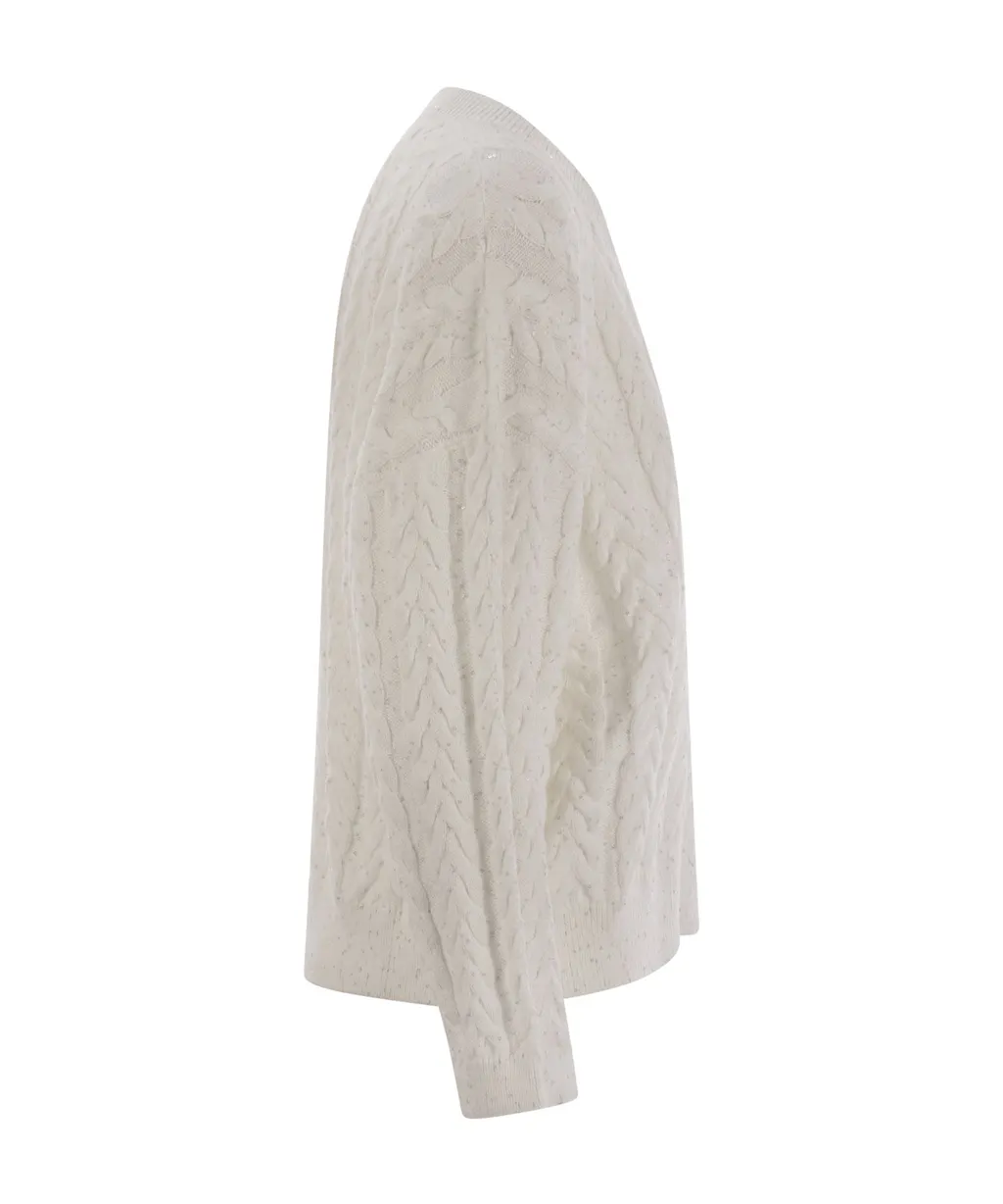 V-Neck Knitted Jumper