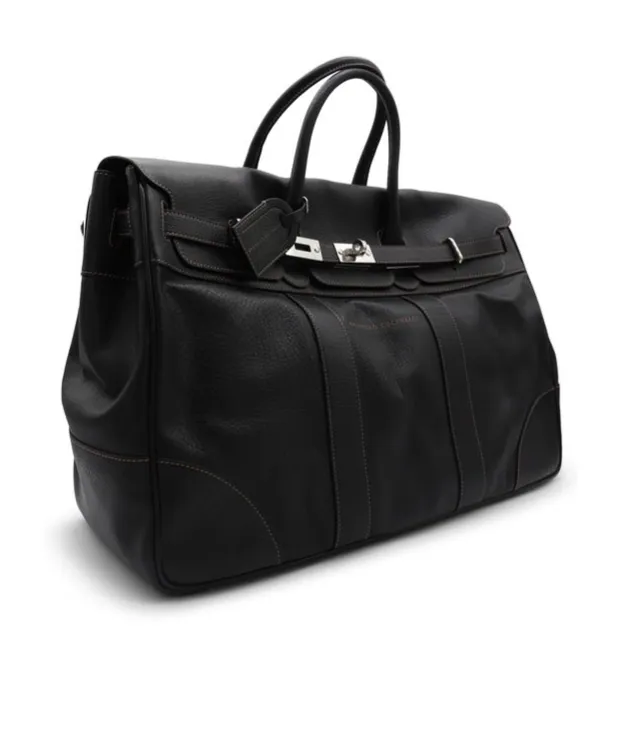 Logo Embossed Tote Bag