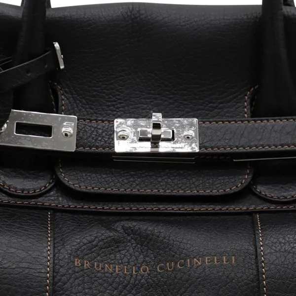 Logo Embossed Tote Bag