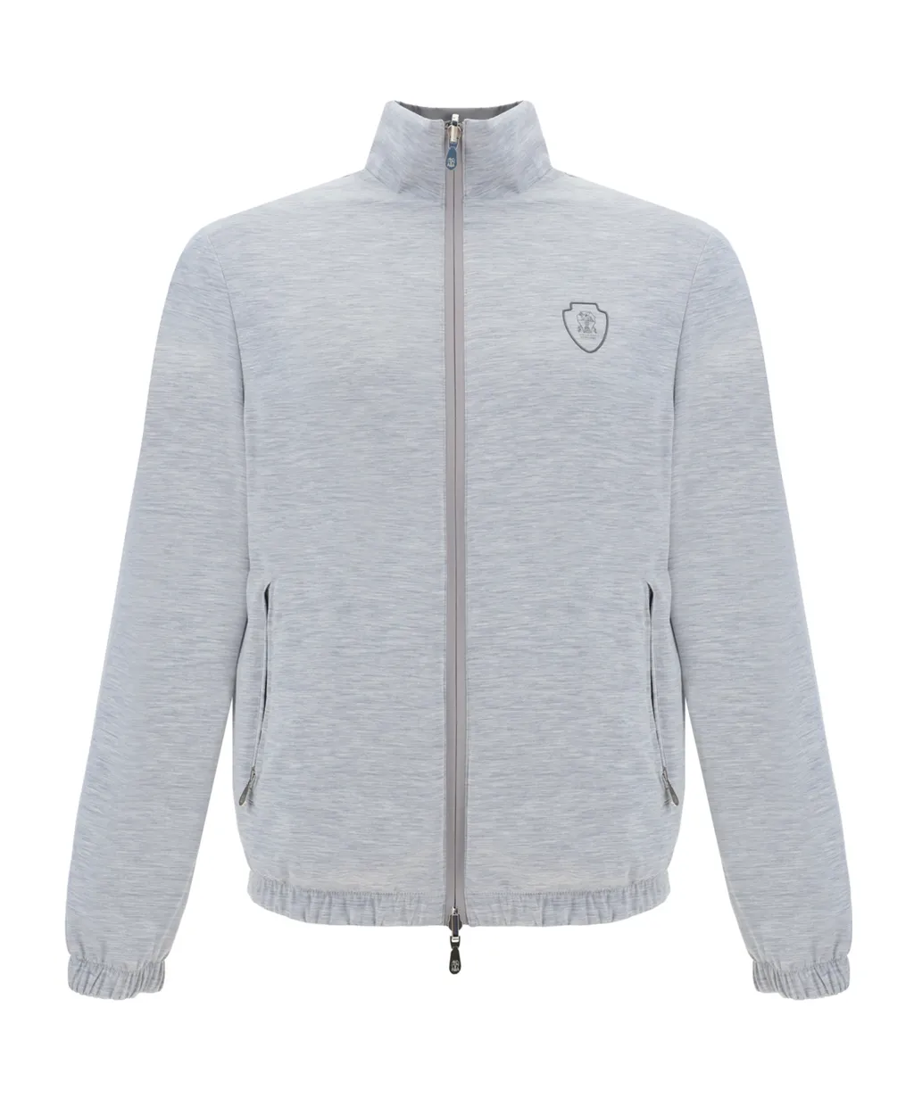 Logo Embroidered Reversible Jacket