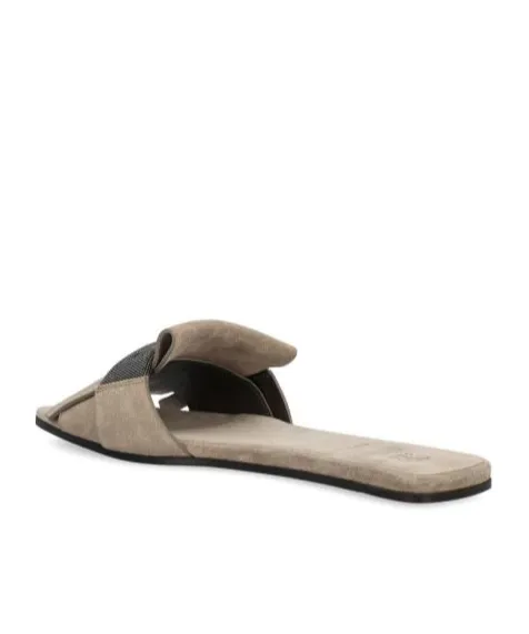 Embellished Slip-On Sandals